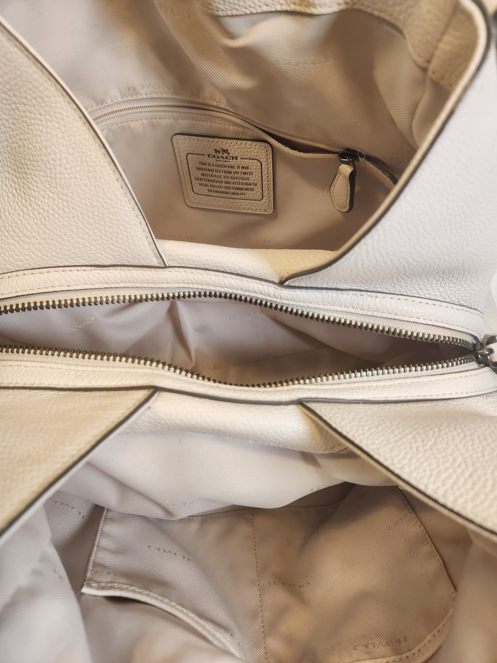 Coach Edie Shoulder Bag 31 with Rivets - Picture 6 of 7